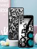 Number Pattern Phone Case for Samsung Galaxy A55 A35 A17 A07 A15 A13 A25 A51 A71 A72 A73 A32 A52 A52S A41 5G Soft TPU Shell Bags
