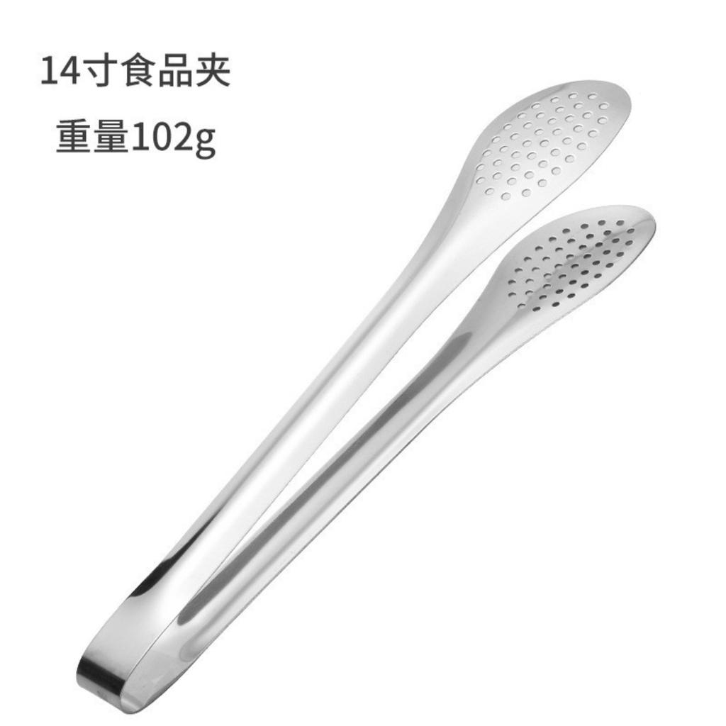 Lebensmittelzange aus Edelstahl, Küchenutensilien zum Grillen geeignet