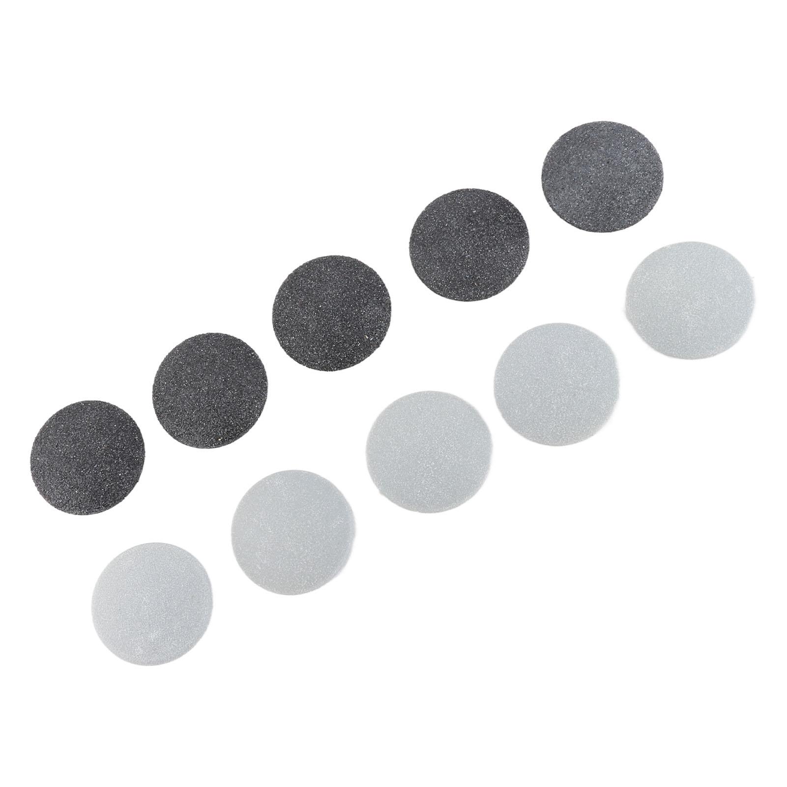 

10 ШТ. Электрические насадки для пилки для ног, средство для удаления мозолей, шлифовальный диск, отшелушивающий диск из наждачной бумаги, черный