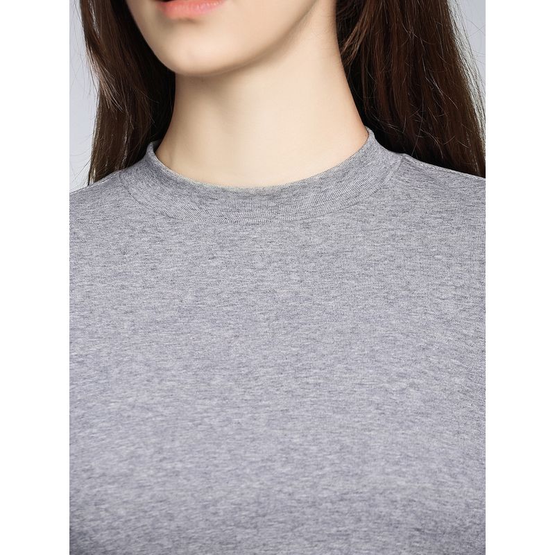 Base Shirt Women's Autumn Clothing Fashionable New Fashion 2025 Long Sleeves Base Shirt Pure Cotton Slim Looking T-shirt round Neck Tops Tide