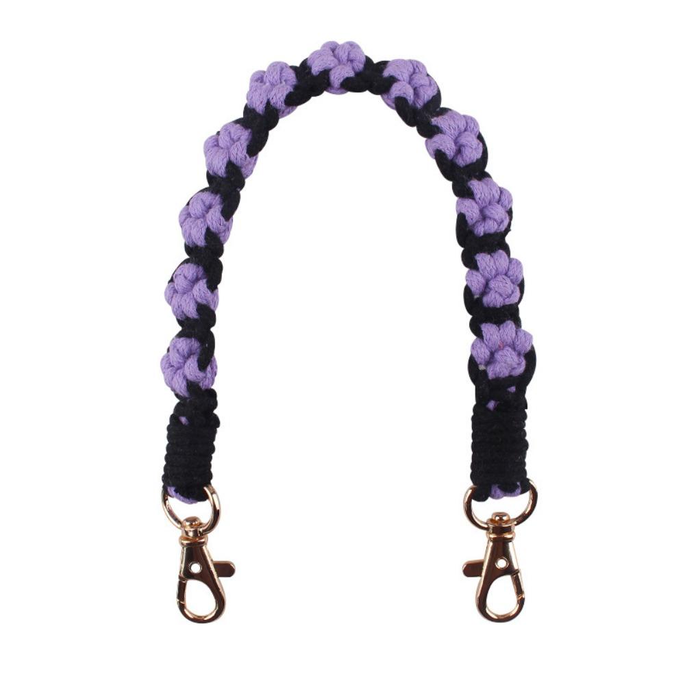 Portable Cat Paw Water Bottle Handle Strap Cotton Metal buckle Cup Hanging Rope Handwoven Lovely Hand Strap For 20-40oz cup