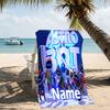 Customizable Personalized Beach Towels Astro Bot Themed designs.Suitable for the Beach, Yoga, Sports;ideal As Beach Accessories