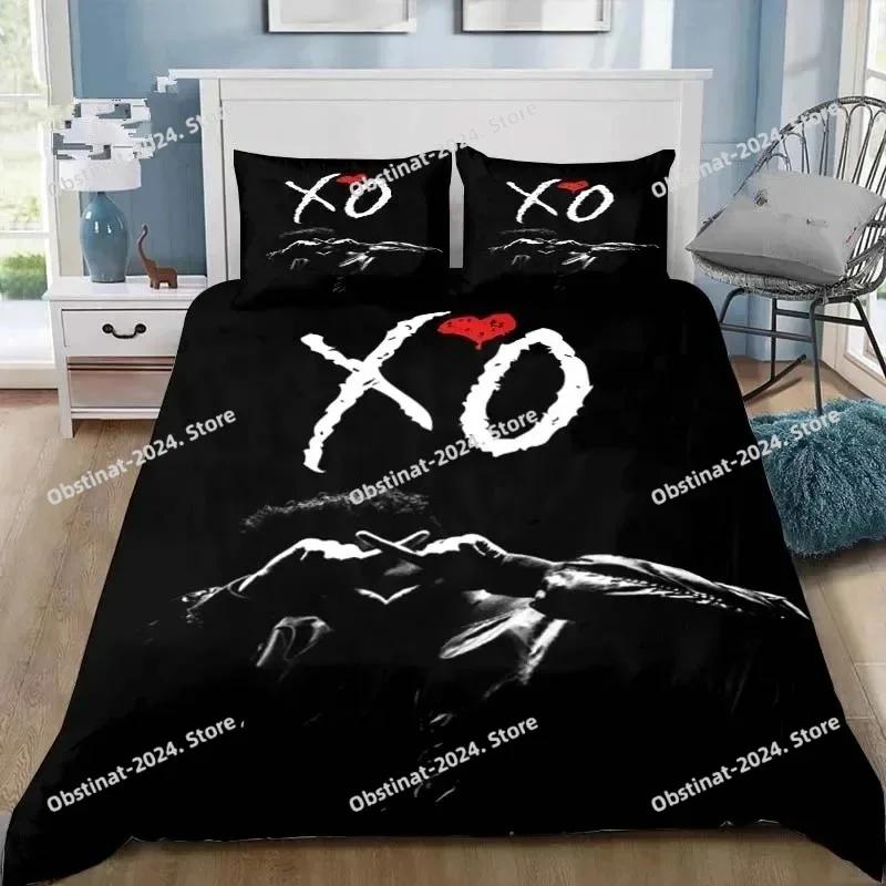 Single-sided XO Al Seasons Beding Set Printed Bed Linen Set With Pilowcase Bed Soft Duvet Cover Single Double Quen Super King-Sized Dimensionsd
