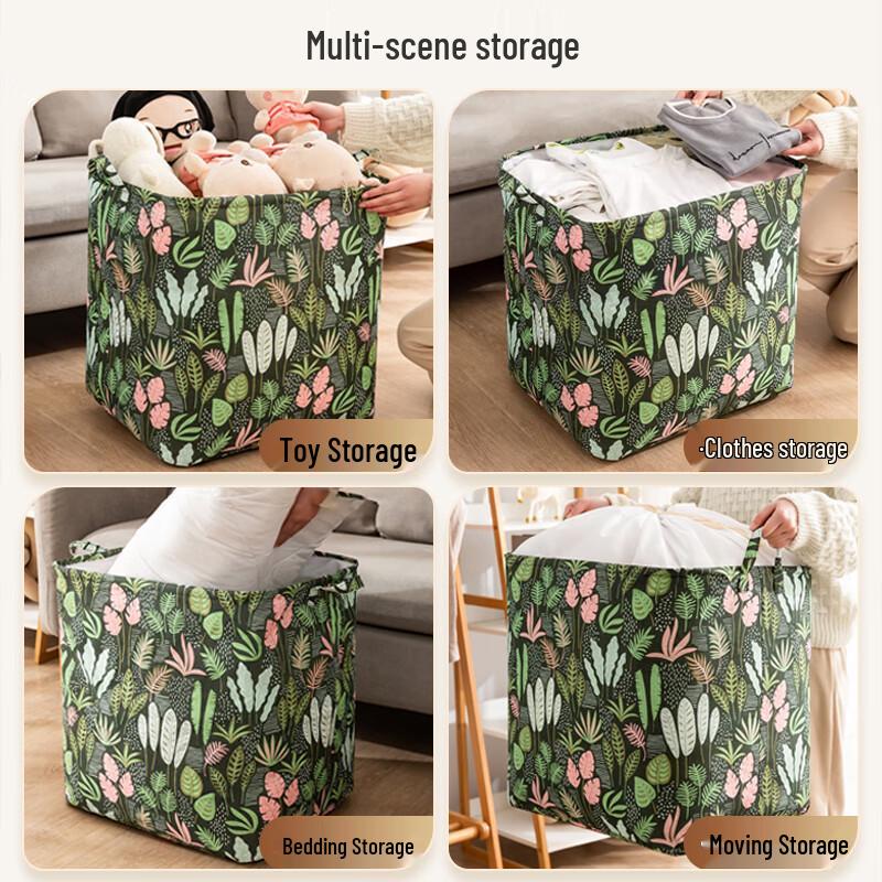 Bahaibird Extra Large Waterproof Moving Storage Bags (2-Pack)
