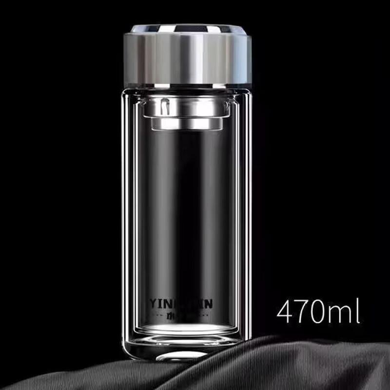 Shangqi Double-Layer Glass Water Bottle