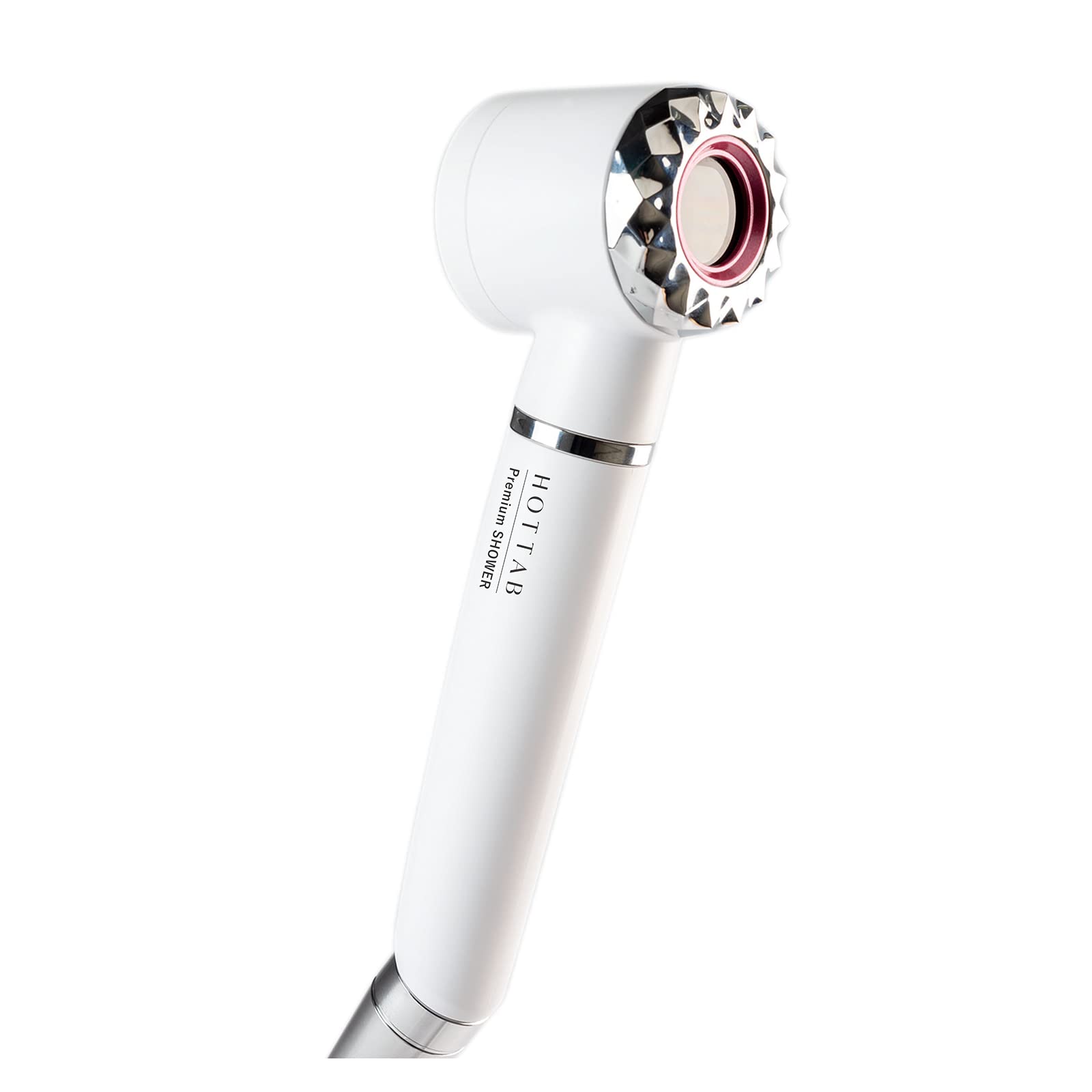 

HOT TAB Premium Shower Head with Bicarbonate and Chlorine Neutralizer (Pink) [For Bath Cosmetics]