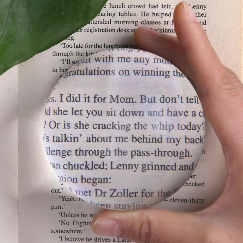 ZISIZ Acrylic Paperweight Magnifier