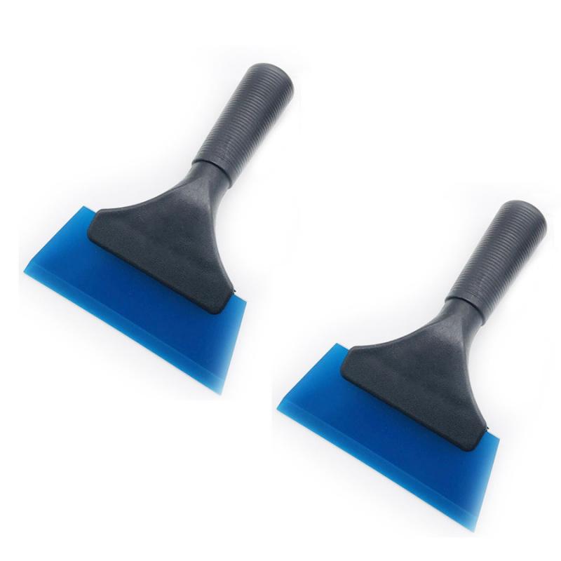 Car Cleaning Tool Kit: 2 pcs Snow and Ice Scraper Windshield Wiper Vinyl Film Tinting Machine Film Pasting Tool