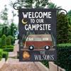 Personalized Welcome To Our Campsite Ag Happy Camper Ag Camping Welcome Ag VVL YYX EEZ