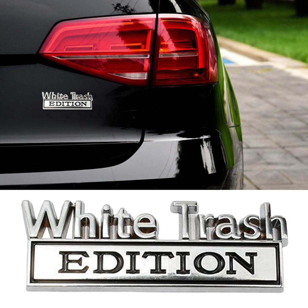 Metal Car Decal 3D Adhesive Edition Waterproof Emblems For Vehicles For Golf Cart Vehicle Auto Truck Motorcycle Decor Body