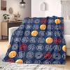 Saiyan Dragon Ball Print Blanket Warm Comfortable Flannel Blanket Suitable for Bedrooms,Sofas,Beds,Chairs,Picnics,Travel