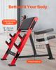 Preacher Curl Bench Adjustable Home Gym Biceps Machine Barbell Equipment
