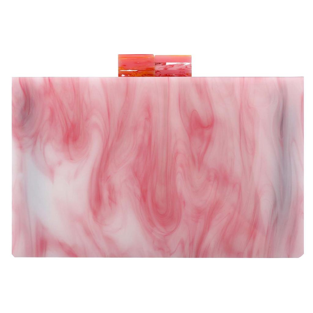 Acryl Damen Tasche mit Kette Umhängetasche Weibliche Box Handtasche 2020 Mode Luxus Designer Tasche Champagner Abend Cluch Tasche