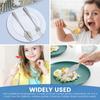 10/20Pcs Tableware Set Stainless Steel Child Fork and Spoon Kit 15/16cm Kid Tableware Flatware Kit for Kindergartens and Schools