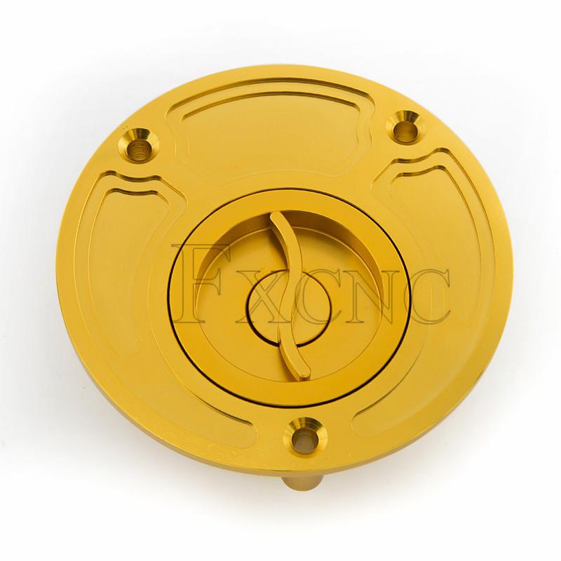 CNC Fuel Gas Cap Keyless For Honda CBR600 F4i CBR954RR CBR900RR CBR600RR CBR1000RR CBR1100XX Hornet CB600F CB500 CBF1000 RVF400