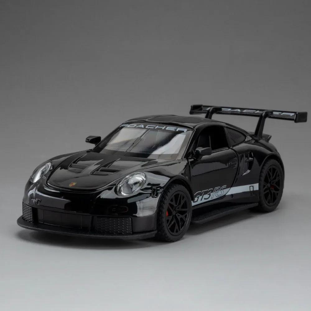 

1:Модель спортивного автомобиля Huayra R GT3-RS Масштаб 32 Игрушка Звук Свет Открывающиеся двери Модели гоночных автомобилей Хобби Украшения Подарки
