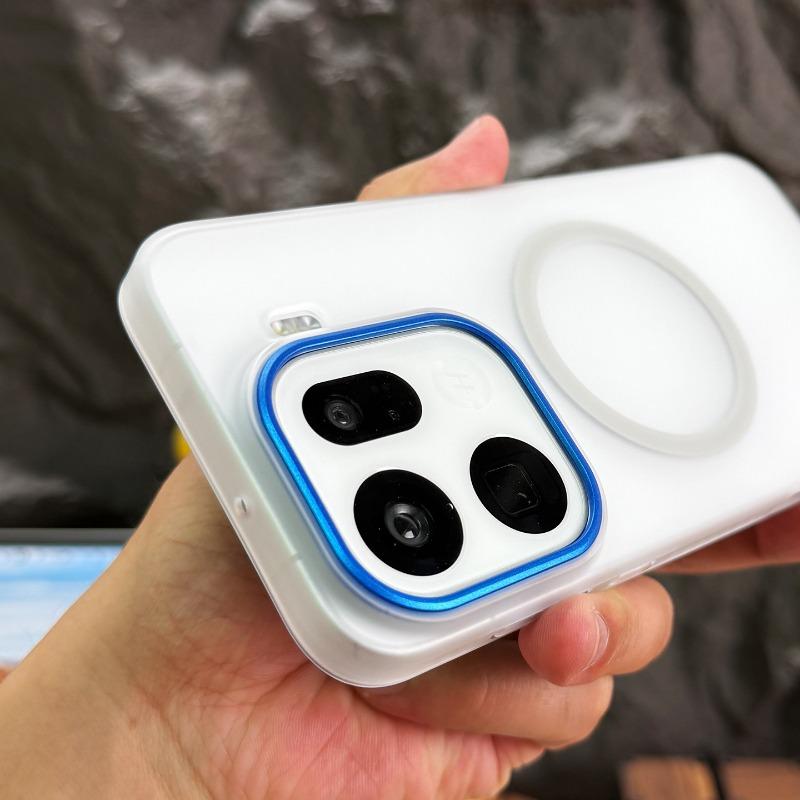 For OPPO Find X9 Pro Case For MagSafe Magnetic Simple Matte Transparent Skin Feel Lightweight PC Hard Cover Non-Slip Bumper