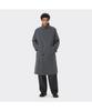 Customellow Gray Highneck Trench Coat Cwcas26111Gyx