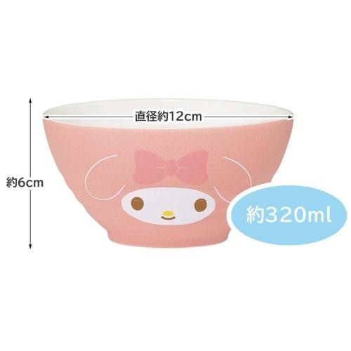 Skater 320ml Pottery Tableware Bowl Cute Small Gift Adult Sanrio My Melody Girls Women's CHRB2-A