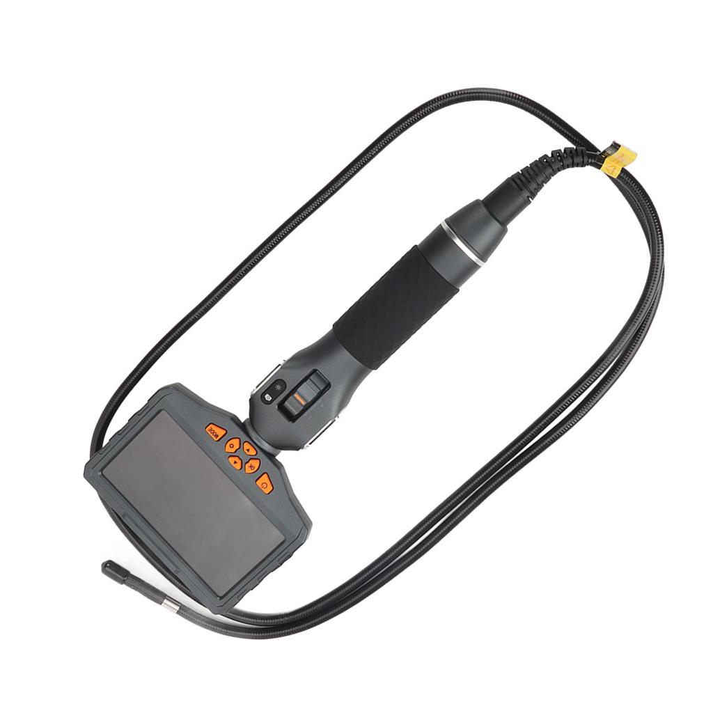 Industrial Endoscope 1080P 210 Degrees  Dual Rotation 5inch IPS Screen Borescope for Auto Repair Maintenance