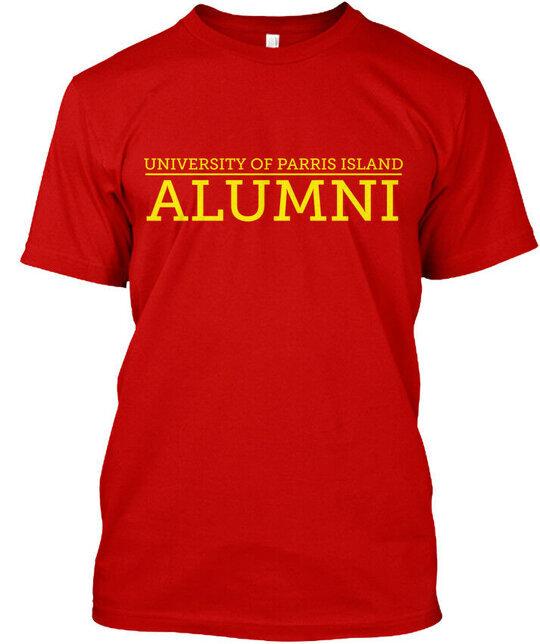 University Of Pi Ls Ss Parris Island Alumni T-Shirt L