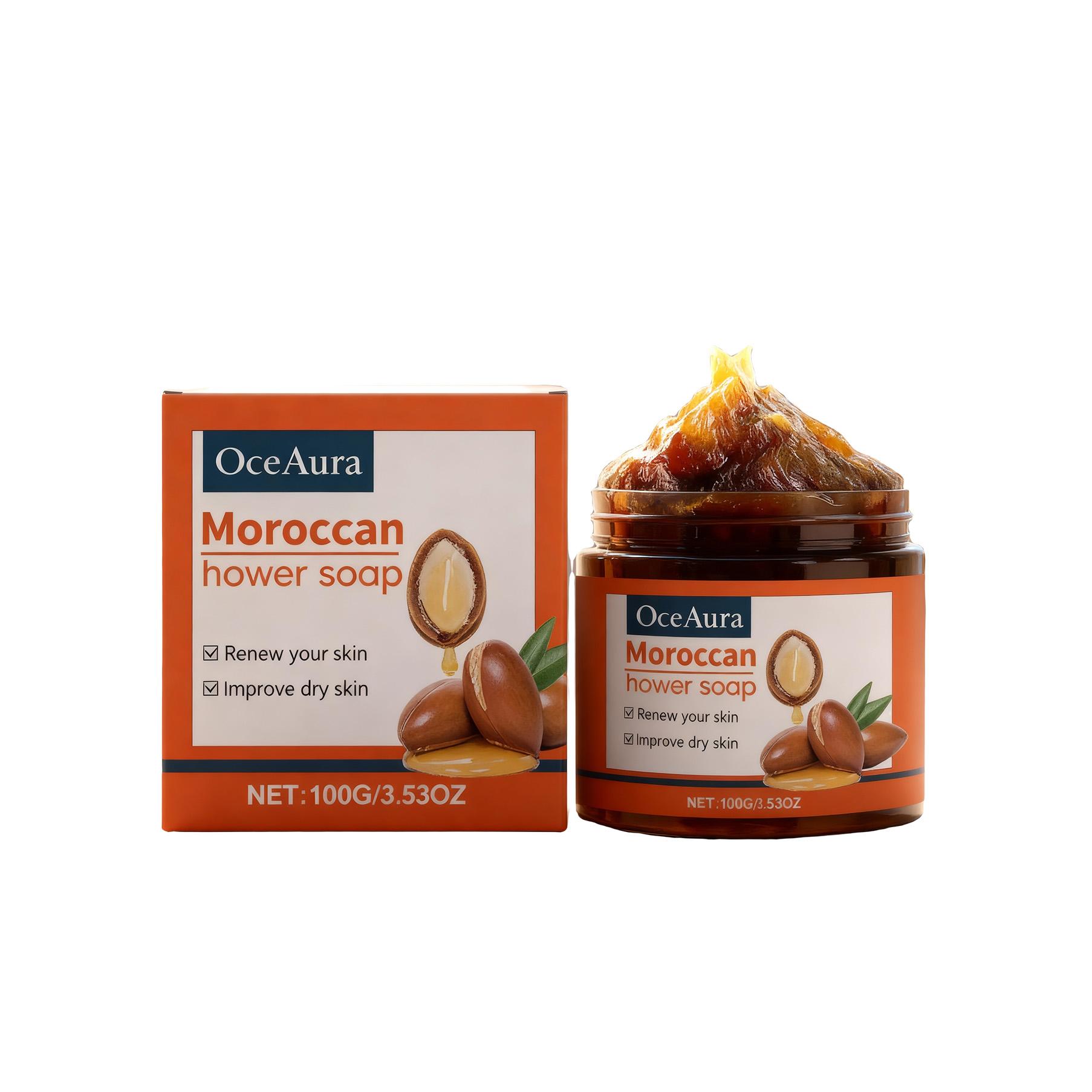 

Moroccan Body Wash Cream - Gentle Cleansing, Moisturizing & Hydrating Daily Body Care 100g