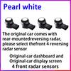 ZJCGO Parking Sensor Kit Car Parktronic Backlight Reverse Radar Monitor System for Honda CR-V CRV 2017 2018 2019 2020 2021 2022