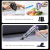 Multifunctional Car Vacuum Cleaner Featuring Removable Battery For Emergency Use High Suction And Easy Type C Charging
