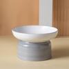 Cat Ceramic Bowl  Plain Flat Mouth  Angled Mouth Bowl Dog Bowl  Angled Feeding and Drinking Water  Anti-knock Over Pet Cat Supplies