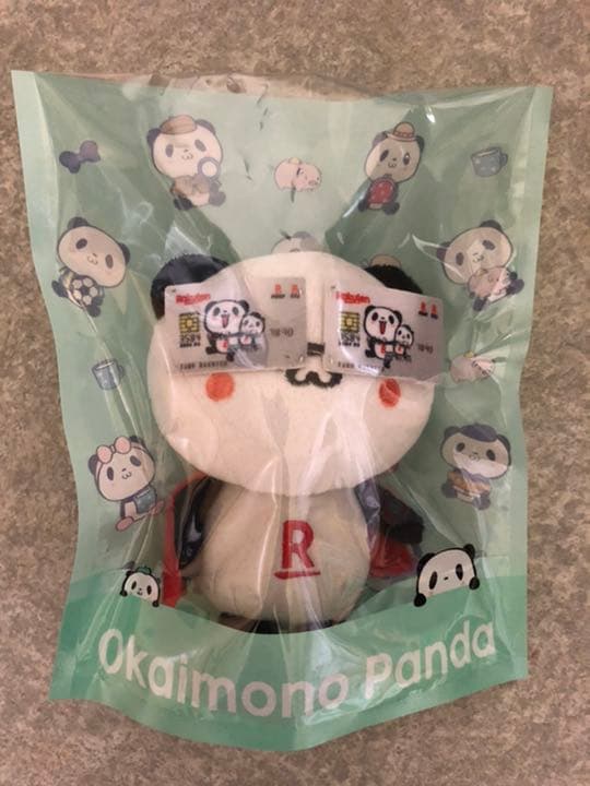 [USED] Anpanman Teddy Bear Plush Toy & Rakuten Panda