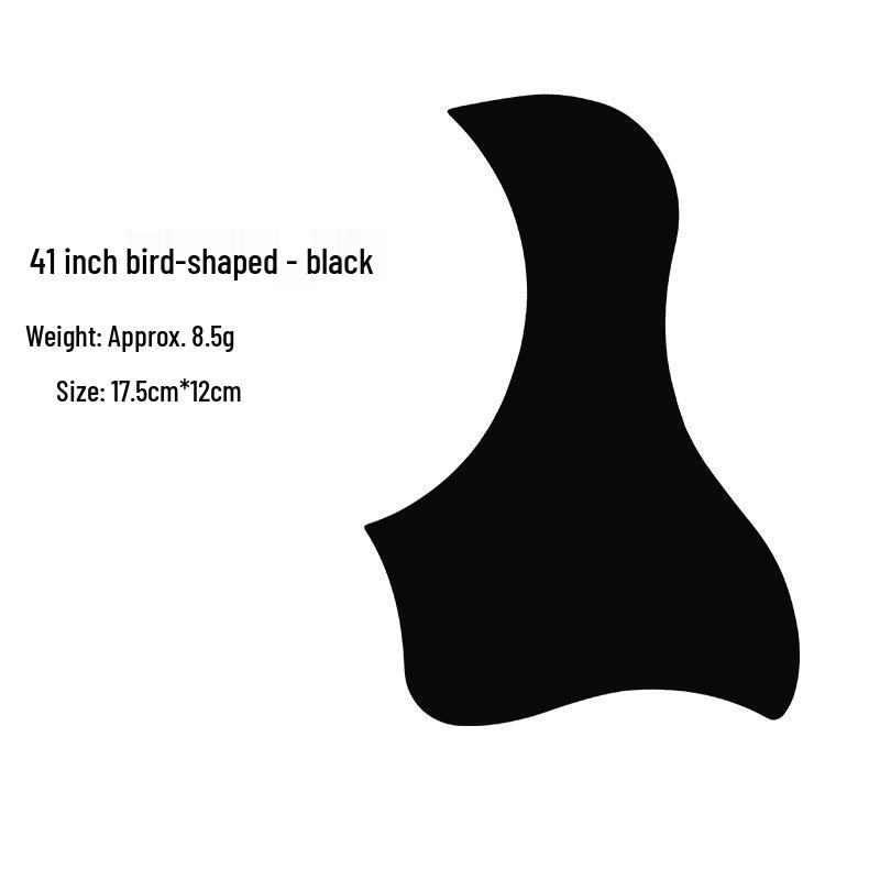 Naklejka panelowa pickguardu gitary chroniąca przed zarysowaniami dla gitar 38-41 calowych - Ochrona strun