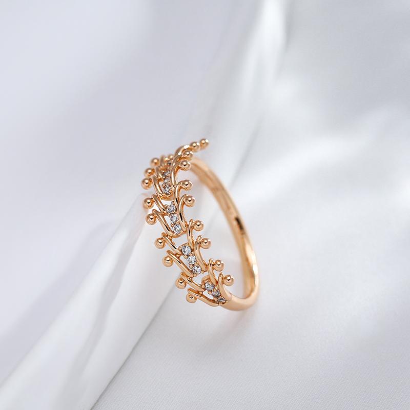 Hollow Vintage Design Full Zircon Double Layer Rings for Women Personality Party Daily Jewelry