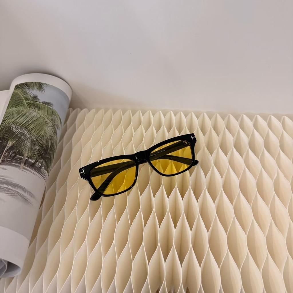 Naza T-shaped square sunglasses for women, advanced sense of individuality, European and American anti-ultraviolet sunglasses for men