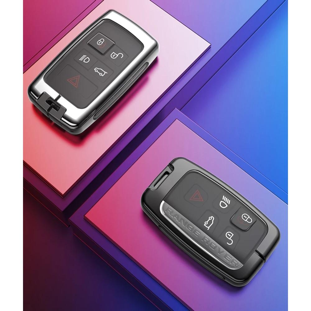Car Zinc Alloy TPU Key Case Cover Holder for Land Rover Range Rover Discovery 5 Sport for JAGUAR XE XF XJ F PACE Accessories