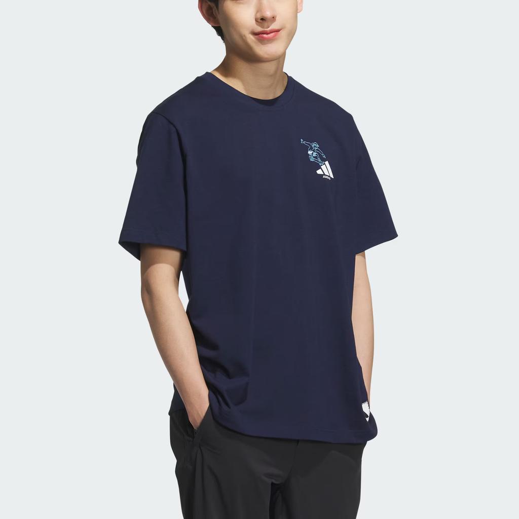 Adidas Skateboard Sports Loose Fit Crew Neck Short Sleeve T-Shirt Men Tops KC2869