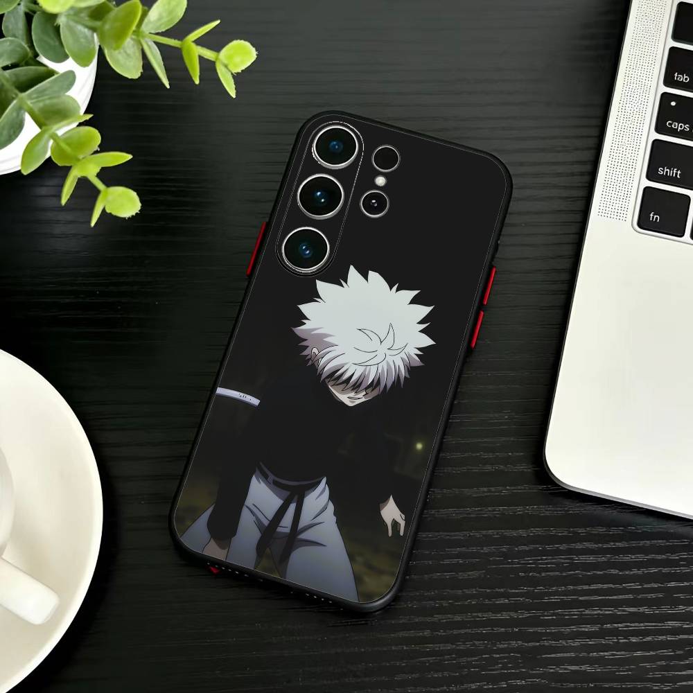 G-Killua Zoldyck K-Hunter X Hunter Phone Case For Samsung S26,S25,S24,S23,S22,S21,S20,Plus,Fe,Lite,Others Black Cover