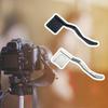 Aluminum Alloy Thumb Rest Thumb Up Hot Shoe Grip Comfort For GR1 Cameras Enahnces Stability