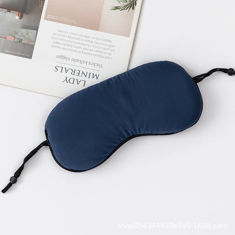 Sleep blindfold silk warm and cool dual-purpose blackout blindfold wholesale travel double-sided ice silk blindfold small gift wholesale