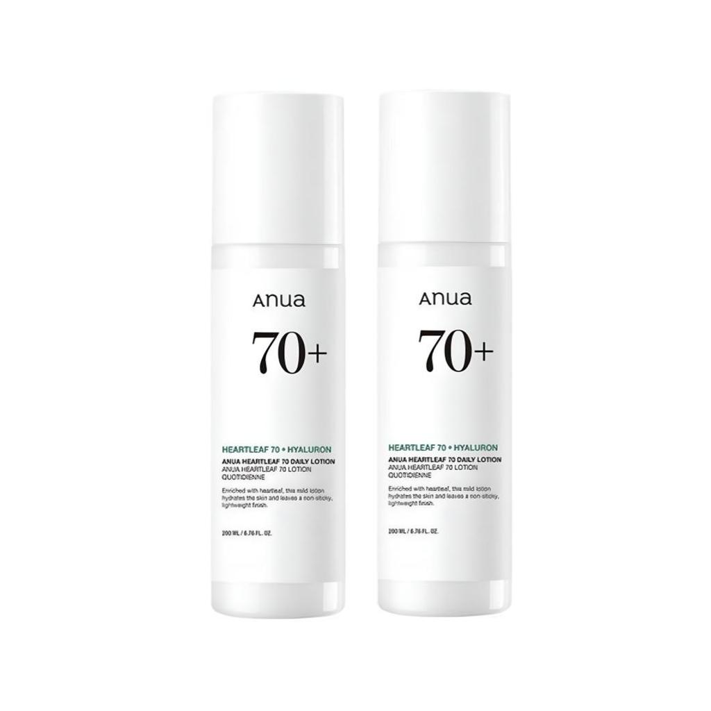 ANUA Heartleaf 70% Daily Lotion 200 ml – “Buy 1 Get 1 Free” Double Pack