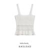 Kaslead New Women Clothes Western Style Laminated Decoration Elegant Casual Round Neck Top 6771069 250