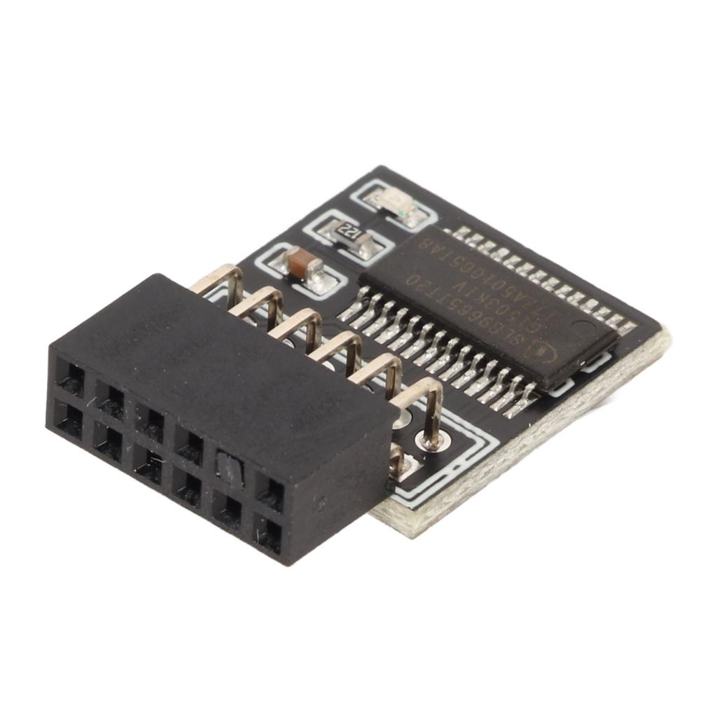 TPM 2.0 Module LPC Interface Stable High Safety Durable Material 12Pin LPC Module for Motherboard PC