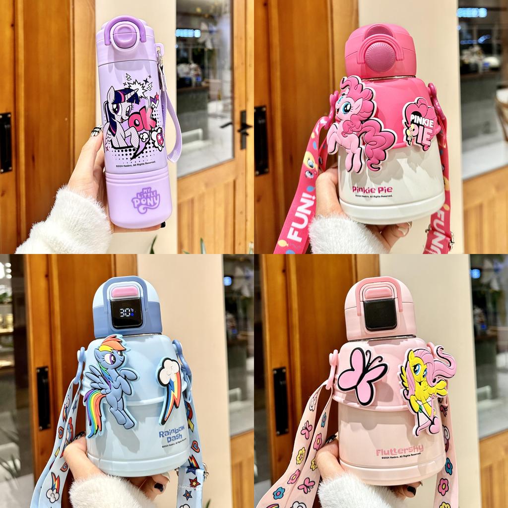 My Little Pony Children Insulated Water Bottle With Straw For School And Travel