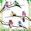 1 Piece Of Realistic Feathered Bird, Colorful Foam Bird, For Garden And Landscape Decoration, Craftwork.