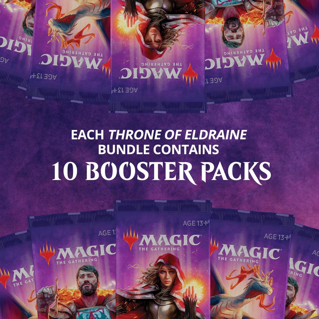 MTG Magic: The Gathering Throne of Eldraine Bundle English Version