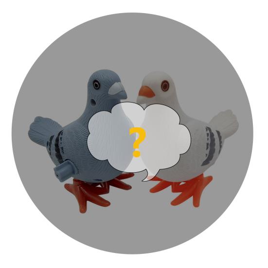 Yousheng 1/2/3/5/8/10Pcs Wind-up Pigeon Jumping Pigeon Spring Clockwork Toy Toddlers Boys Girls Educational Simulation Bird Walking Toy(Random Color)