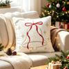 Christmas Throw Pillow Covers Xmas Tree Cushion Covers New Embroidered Pillowcase  Holiday Party