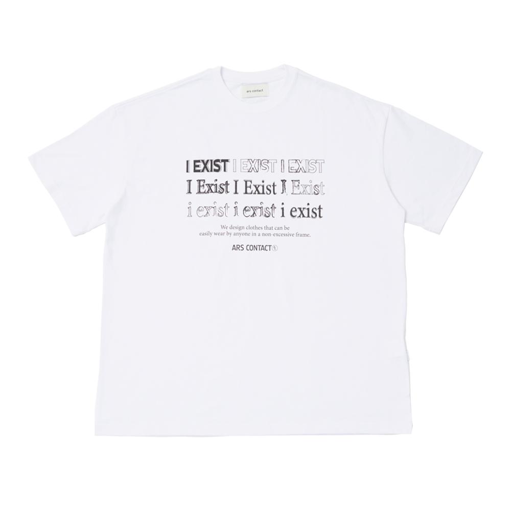 Ars Contact I Exist Tee. White M