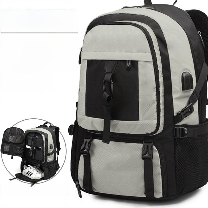 Men's Waterproof Large-Capacity Travel & Sports Backpack for Outdoor & School