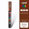 Uni POSCA Marker Farbstift, 39 Farben PC-5M/44 PC-3M/36 PC-1M, Acryl Steinmalerei Zeichnen Graffitti Marker Kunstbedarf