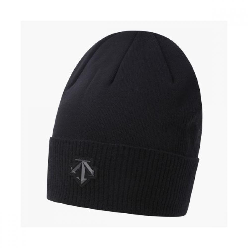 

DeScente Golf Men S Knitted caShmere Blended Beanie BLKGBLACK/FR